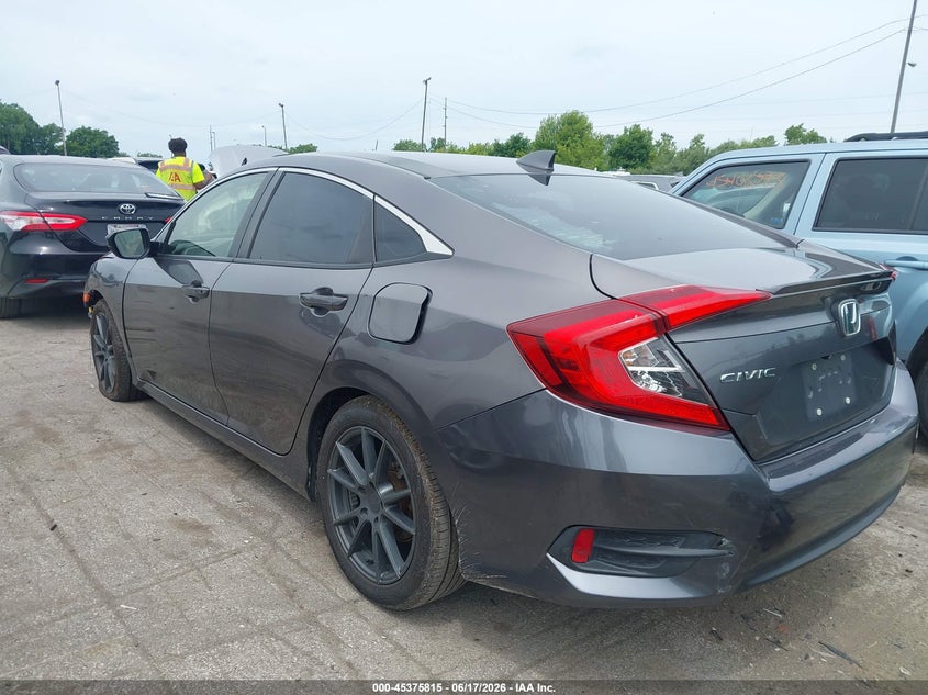 2018 Honda Civic VIN JHMFC1F32JX037261 IAAI salvage auction — FRONT END, Salvage (Arizona), sold $2,300 on 2026-07-07 (photo 3)