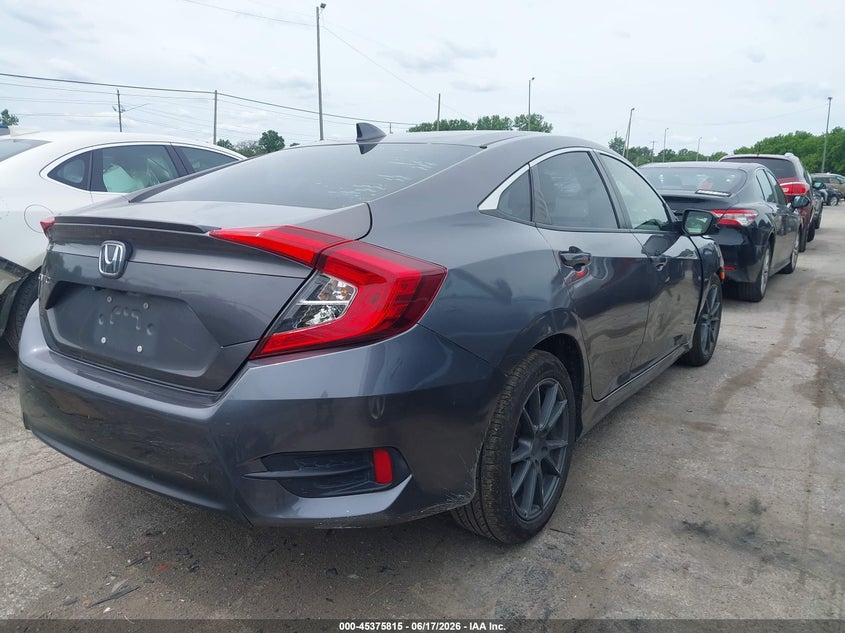 2018 Honda Civic VIN JHMFC1F32JX037261 IAAI salvage auction — FRONT END, Salvage (Arizona), sold $2,300 on 2026-07-07 (photo 4)