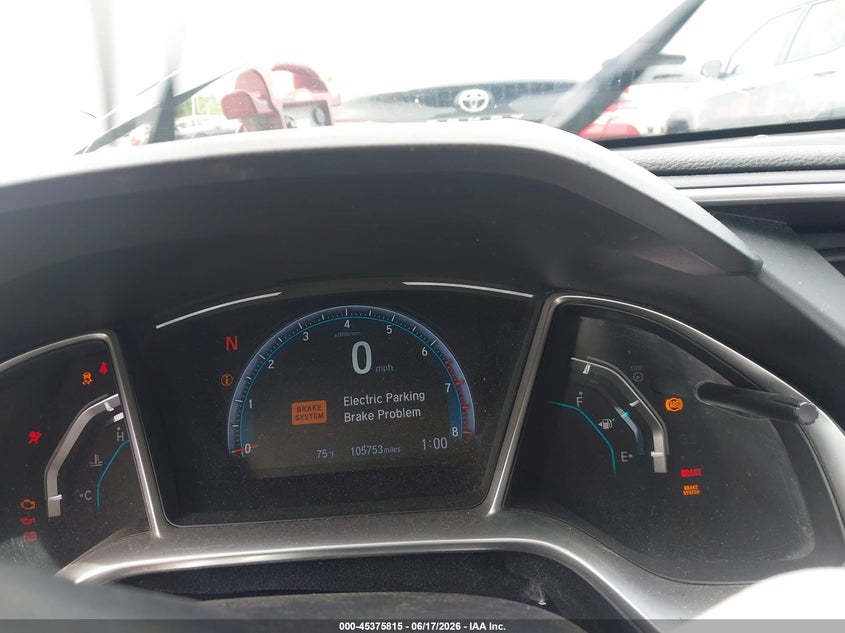 2018 Honda Civic VIN JHMFC1F32JX037261 IAAI salvage auction — FRONT END, Salvage (Arizona), sold $2,300 on 2026-07-07 (photo 7)