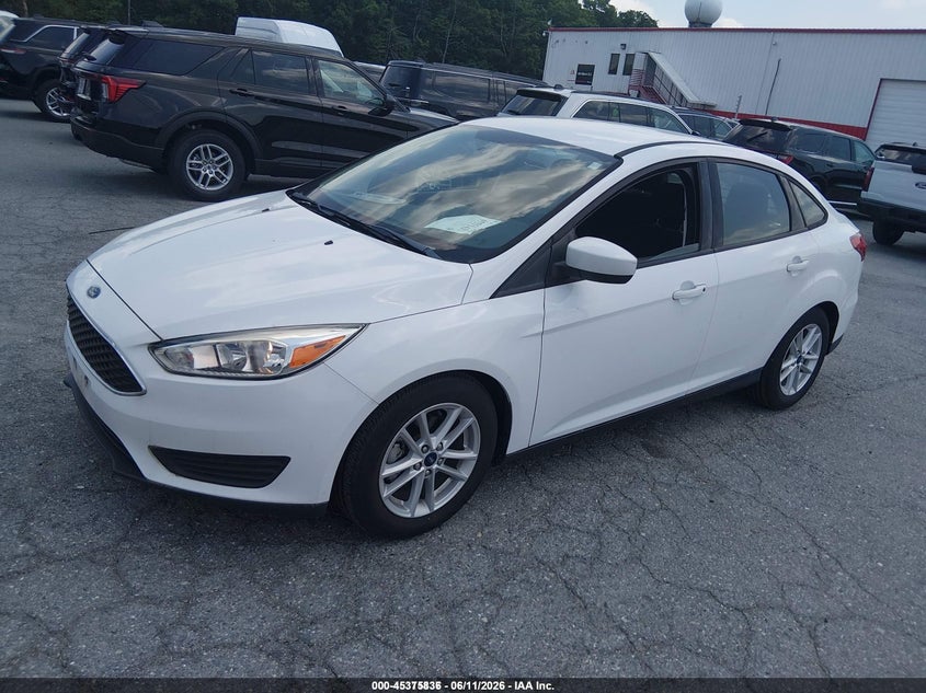2018 Ford Focus VIN 1FADP3F2XJL328782 IAAI salvage auction — NORMAL WEAR, Sf97 (Maryland), sold $7,300 on 2026-08-18 (photo 2)