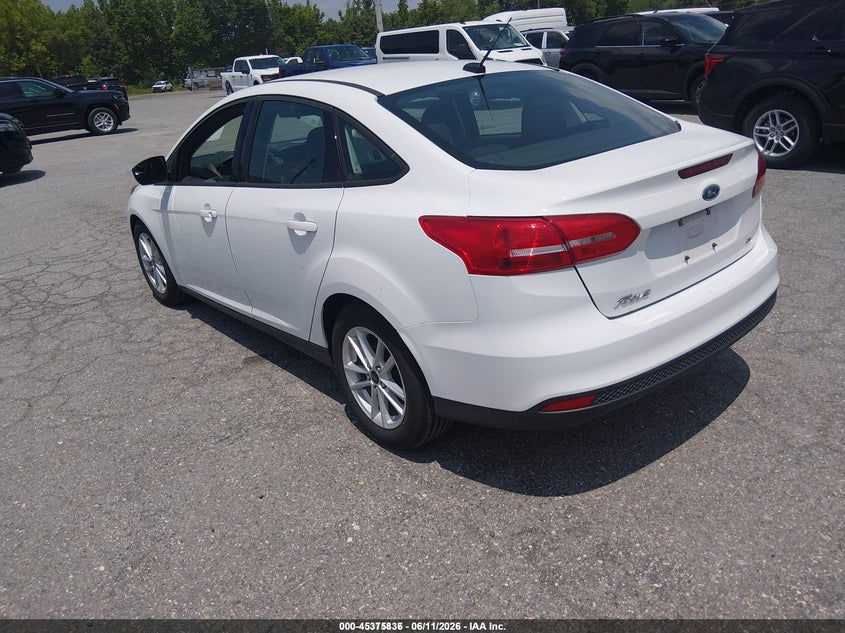 2018 Ford Focus VIN 1FADP3F2XJL328782 IAAI salvage auction — NORMAL WEAR, Sf97 (Maryland), sold $7,300 on 2026-08-18 (photo 3)