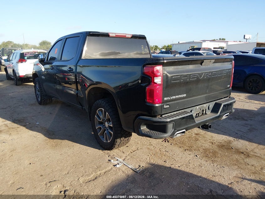2021 Chevrolet Silverado VIN 3GCPWCED5MG407727 IAAI salvage auction — THEFT, Salvage Title, sold $19,700 on 2026-07-29 (photo 3)