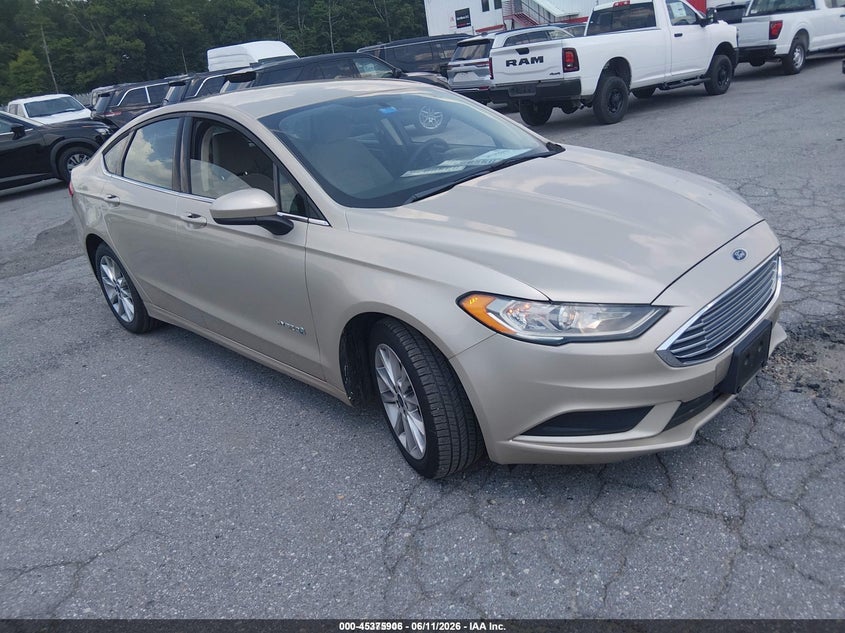 2017 Ford Fusion VIN 3FA6P0UU5HR360627 — IAAI salvage auction photo