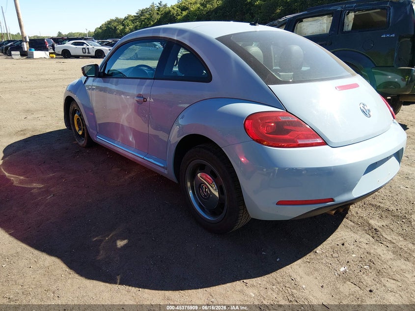 2012 Volkswagen Beetle VIN 3VWJP7ATXCM613520 IAAI salvage auction — RIGHT FRONT, Salvage (Massachusetts), sold $300 on 2026-09-01 (photo 3)