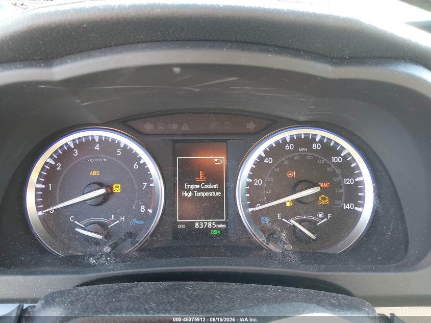 2019 Toyota Highlander VIN 5TDJZRFH4KS605313 IAAI salvage auction — FRONT END, Salvage (Pennsylvania), sold $9,950 on 2026-07-10 (photo 7)