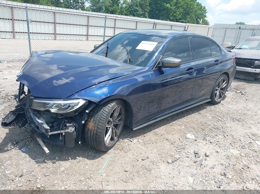 2020 BMW 3er VIN WBA5U9C0XLA380423 IAAI salvage auction — FRONT END, Salvage (Georgia), sold $7,000 on 2026-08-26 (photo 2)
