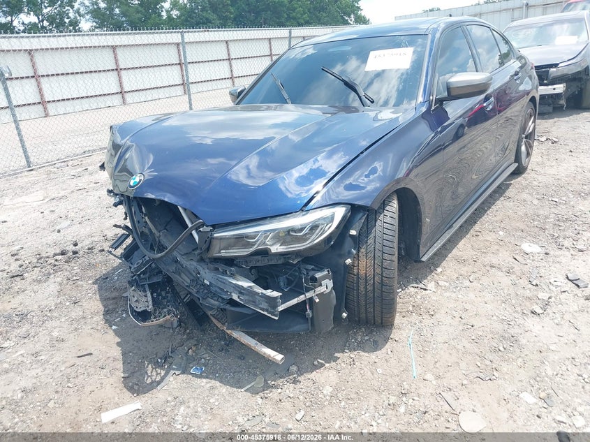 2020 BMW 3er VIN WBA5U9C0XLA380423 IAAI salvage auction — FRONT END, Salvage (Georgia), sold $7,000 on 2026-08-26 (photo 6)