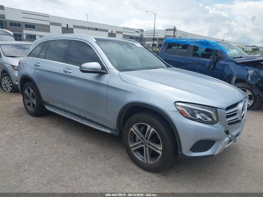 2017 Mercedes-benz Glc VIN WDC0G4KB2HF237156 IAAI salvage auction — LEFT FRONT, Salvage (Texas), sold $8,850 on 2026-07-14 (photo 1)