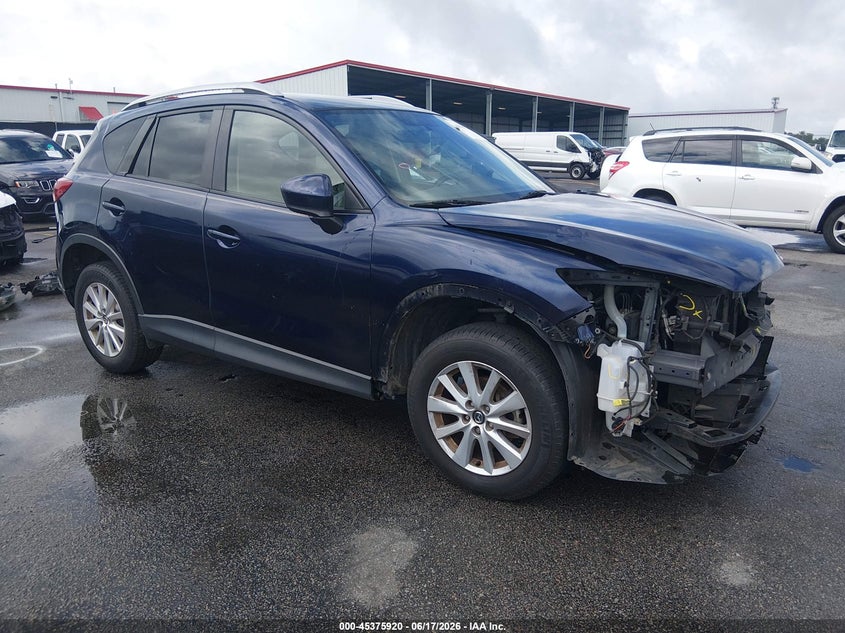 2014 Mazda Cx-5 VIN JM3KE2CY6E0306562 IAAI salvage auction — FRONT END, Salvage (South Carolina), sold $1,350 on 2026-07-15 (photo 1)
