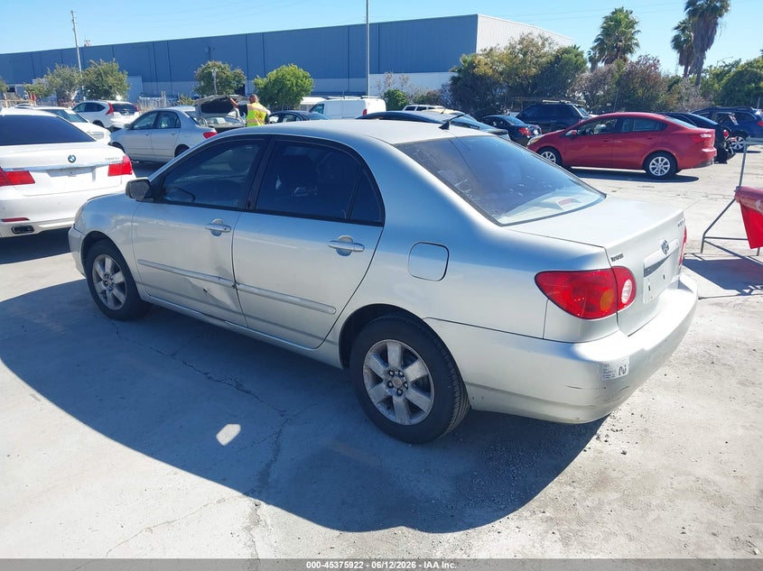 2004 Toyota Corolla VIN JTDBR38E342022620 IAAI salvage auction — NORMAL WEAR, Clear - Dealer Only (California), sold $875 on 2026-07-06 (photo 3)