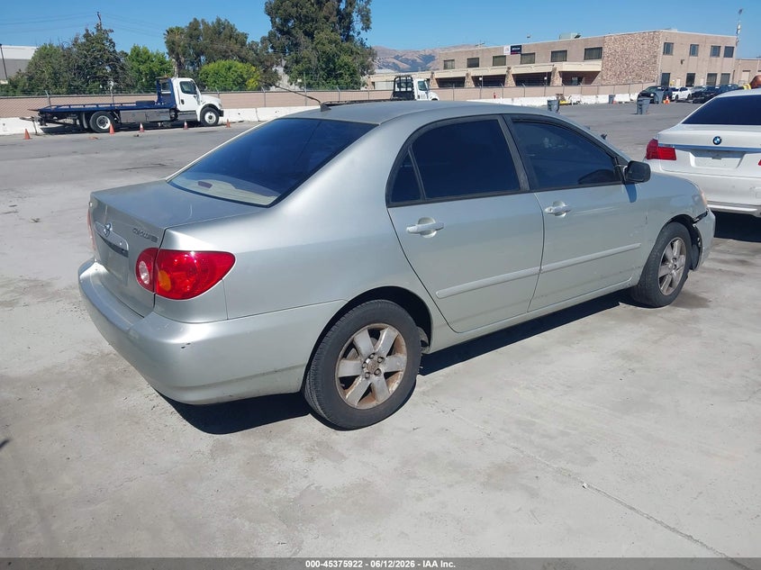 2004 Toyota Corolla VIN JTDBR38E342022620 IAAI salvage auction — NORMAL WEAR, Clear - Dealer Only (California), sold $875 on 2026-07-06 (photo 4)