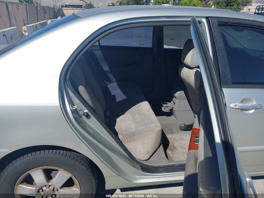 2004 Toyota Corolla VIN JTDBR38E342022620 IAAI salvage auction — NORMAL WEAR, Clear - Dealer Only (California), sold $875 on 2026-07-06 (photo 8)