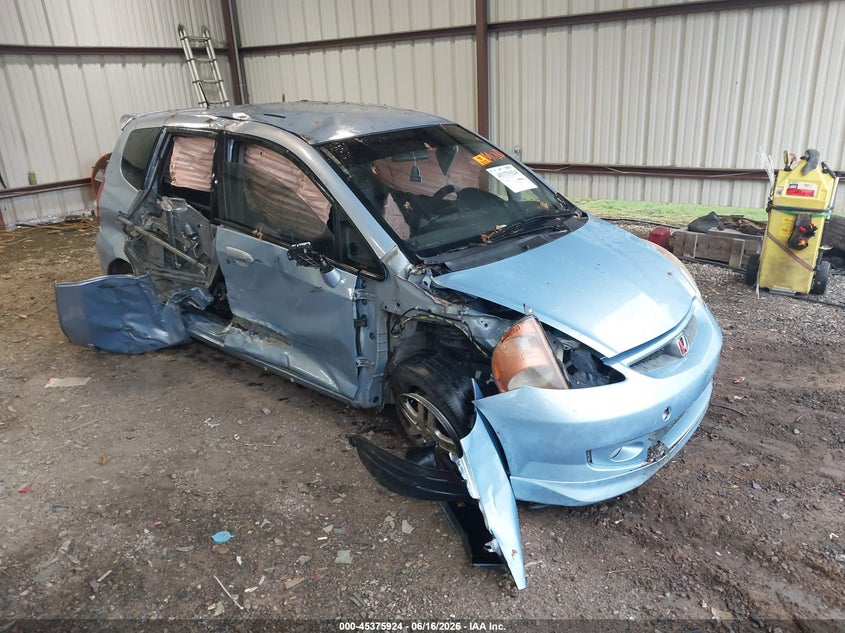 2008 Honda Fit VIN JHMGD386X8S000874 IAAI salvage auction — BIOHAZARD/CHEMICAL, Bill Of Sale (Georgia), sold $250 on 2026-07-17 (photo 1)