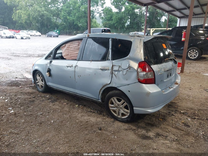 2008 Honda Fit VIN JHMGD386X8S000874 IAAI salvage auction — BIOHAZARD/CHEMICAL, Bill Of Sale (Georgia), sold $250 on 2026-07-17 (photo 3)