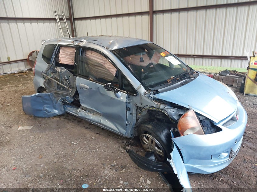 2008 Honda Fit VIN JHMGD386X8S000874 IAAI salvage auction — BIOHAZARD/CHEMICAL, Bill Of Sale (Georgia), sold $250 on 2026-07-17 (photo 6)