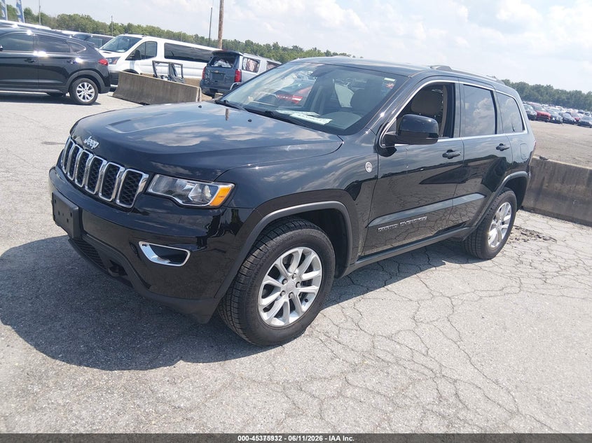 2021 Jeep Grand cherokee VIN 1C4RJFAG6MC793652 IAAI salvage auction — NORMAL WEAR, Sf97 (Maryland), sold $13,700 on 2026-08-31 (photo 2)
