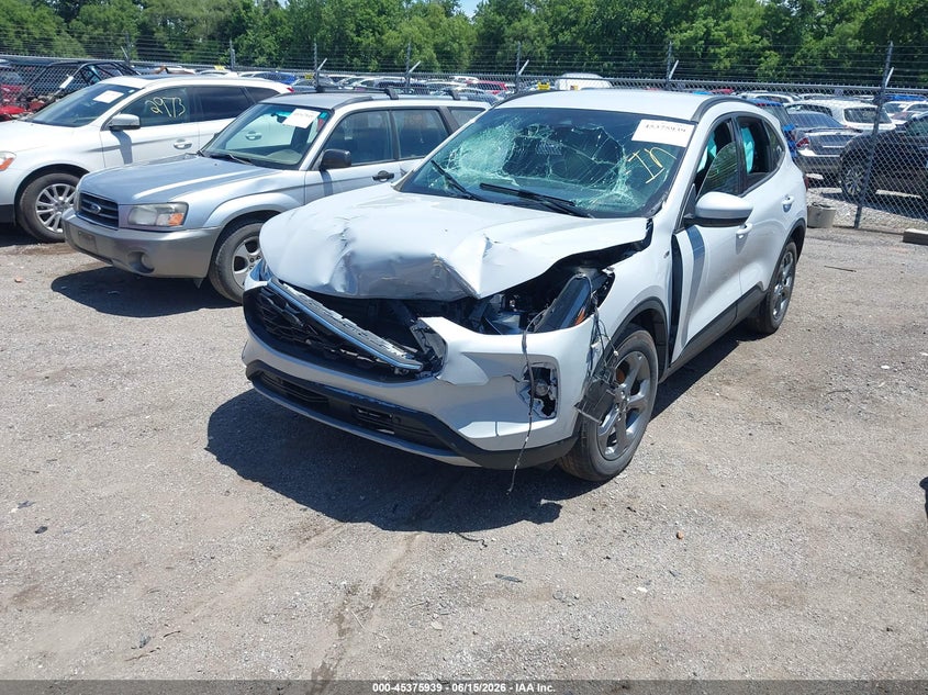 2025 Ford Escape VIN 1FMCU9NZ4SUA08512 IAAI salvage auction — FRONT END, Salvage Title, sold $7,600 on 2026-08-24 (photo 2)