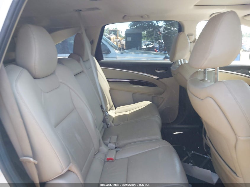 2020 Acura Mdx VIN 5J8YD4H38LL042370 IAAI salvage auction — LEFT SIDE, Salvage Title, sold $8,500 on 2026-08-25 (photo 8)