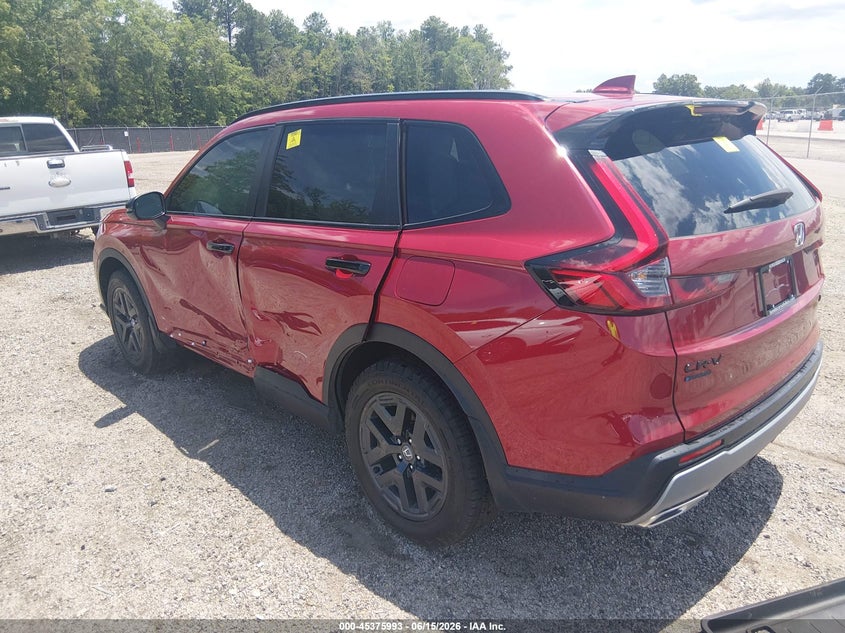 2026 Honda Cr-v VIN 7FARS6H66TE044043 IAAI salvage auction — SIDE, Clear (South Carolina), sold $14,400 on 2026-08-01 (photo 3)