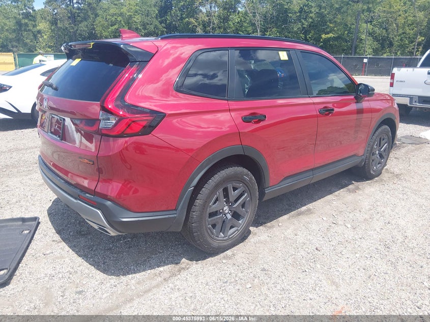 2026 Honda Cr-v VIN 7FARS6H66TE044043 IAAI salvage auction — SIDE, Clear (South Carolina), sold $14,400 on 2026-08-01 (photo 4)