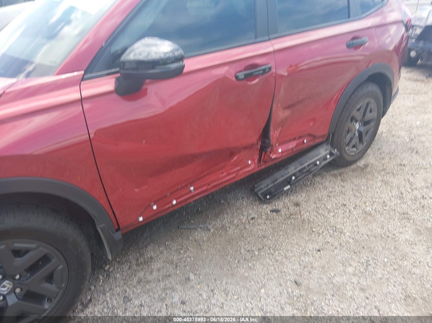 2026 Honda Cr-v VIN 7FARS6H66TE044043 IAAI salvage auction — SIDE, Clear (South Carolina), sold $14,400 on 2026-08-01 (photo 6)