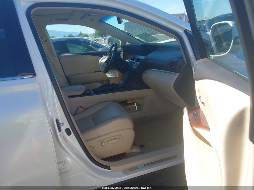 2013 Lexus Rx VIN JTJBC1BA9D2055002 IAAI salvage auction — FRONT END, Salvage (Utah), sold $1,550 on 2026-07-30 (photo 5)