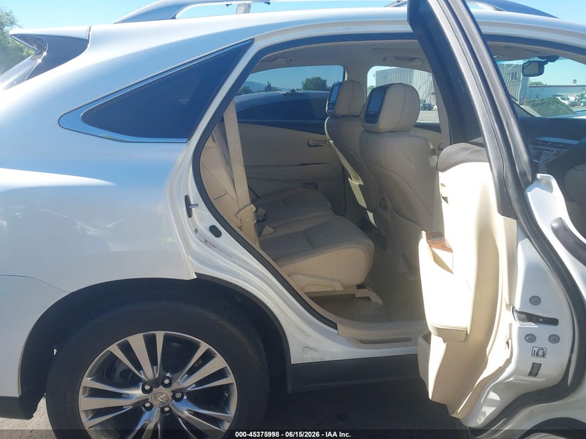 2013 Lexus Rx VIN JTJBC1BA9D2055002 IAAI salvage auction — FRONT END, Salvage (Utah), sold $1,550 on 2026-07-30 (photo 8)