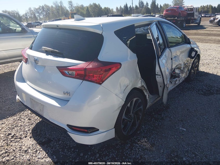 2017 Toyota Corolla VIN JTNKARJE2HJ531318 IAAI salvage auction — RIGHT SIDE, Bill Of Sale (Washington), sold $1,300 on 2026-07-15 (photo 4)