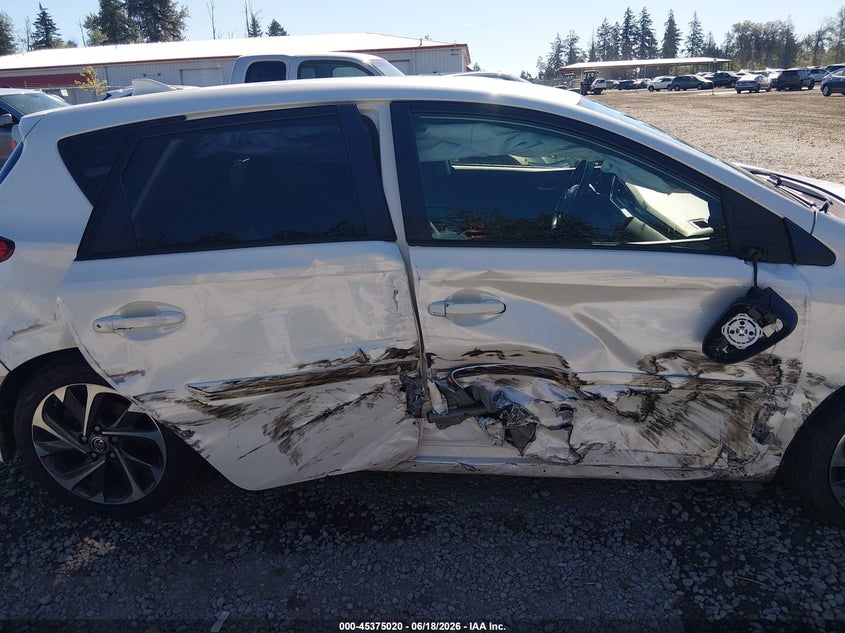 2017 Toyota Corolla VIN JTNKARJE2HJ531318 IAAI salvage auction — RIGHT SIDE, Bill Of Sale (Washington), sold $1,300 on 2026-07-15 (photo 6)