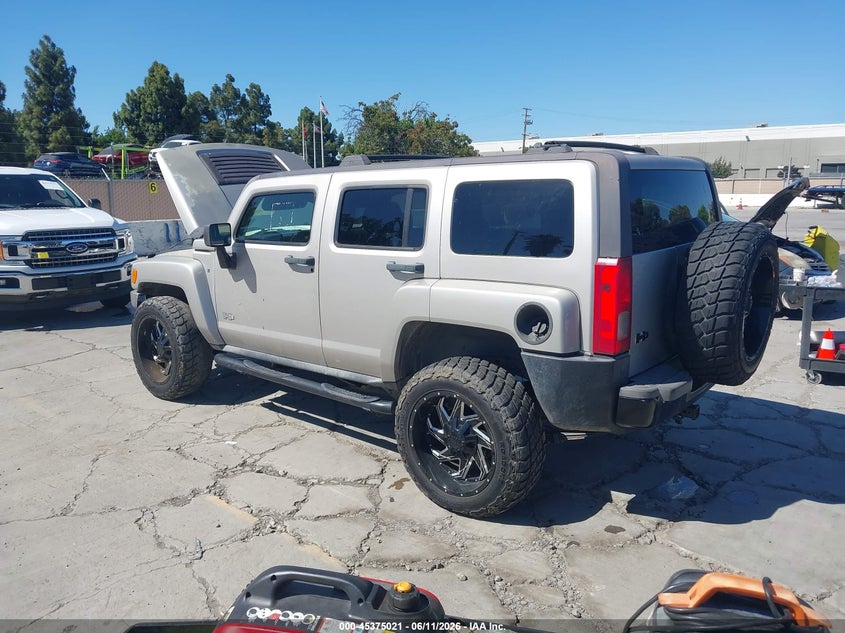 2007 Hummer H3 VIN 5GTDN13E878105681 IAAI salvage auction — NORMAL WEAR, Clear - Dealer Only (California), sold $825 on 2026-07-29 (photo 6)