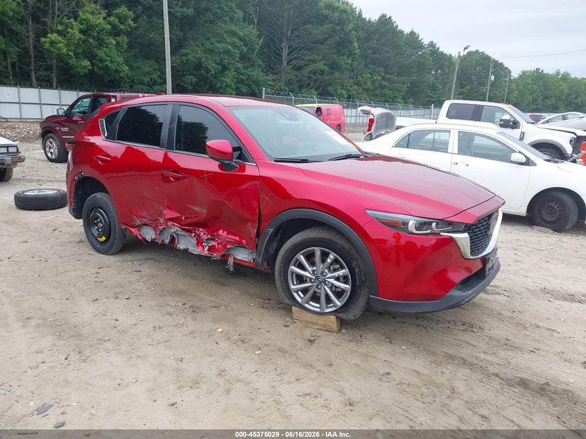 2023 Mazda Cx-5 VIN JM3KFBBM7P0164043 IAAI salvage auction — SIDE, Salvage (Georgia), sold $5,500 on 2026-07-22 (photo 1)