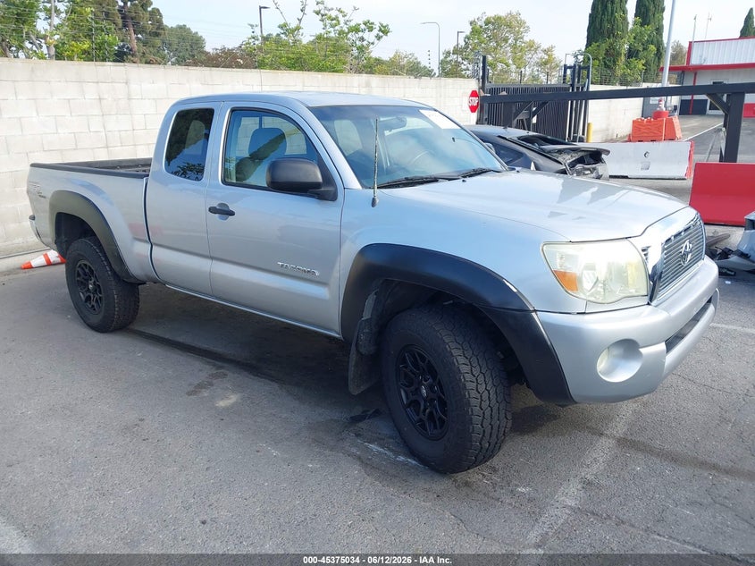 2005 Toyota Tacoma VIN 5TETU62N45Z108044 IAAI salvage auction — LEFT FRONT, Salvage (California), sold $4,950 on 2026-07-30 (photo 1)