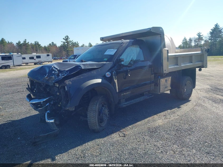 2025 Ford F-550 chassis VIN 1FDUF5HT0SDA17478 IAAI salvage auction — NORMAL WEAR, Salvage (Vermont), sold $10,450 on 2026-07-17 (photo 2)