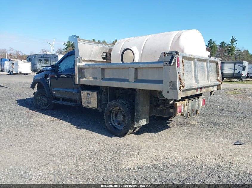 2025 Ford F-550 chassis VIN 1FDUF5HT0SDA17478 IAAI salvage auction — NORMAL WEAR, Salvage (Vermont), sold $10,450 on 2026-07-17 (photo 3)