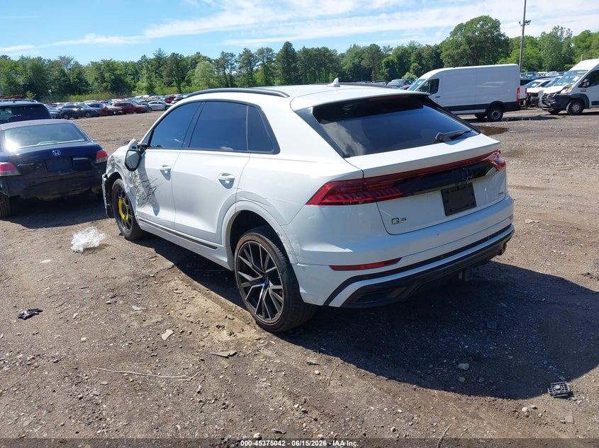 2019 Audi Q8 VIN WA1EVAF11KD026593 IAAI salvage auction — LEFT FRONT, Salvage (Pennsylvania), sold $12,200 on 2026-07-14 (photo 3)