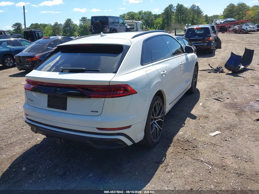 2019 Audi Q8 VIN WA1EVAF11KD026593 IAAI salvage auction — LEFT FRONT, Salvage (Pennsylvania), sold $12,200 on 2026-07-14 (photo 4)