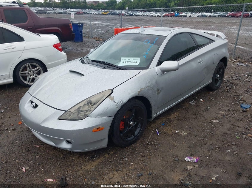 2002 Toyota Celica VIN JTDDY32T920057870 IAAI salvage auction — SIDE, Clear (Tennessee), sold $350 on 2026-07-30 (photo 2)