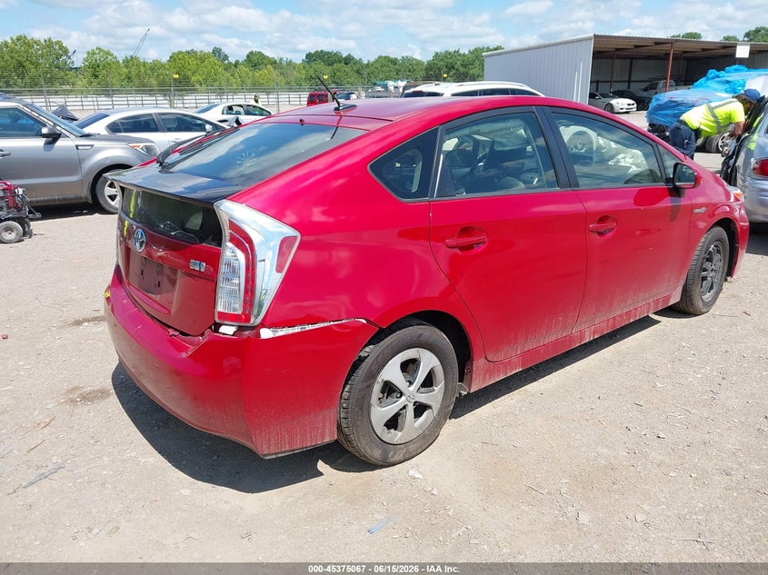 2015 Toyota Prius VIN JTDKN3DU2F0395929 IAAI salvage auction — FRONT END, Salvage (Tennessee), sold $700 on 2026-07-08 (photo 4)