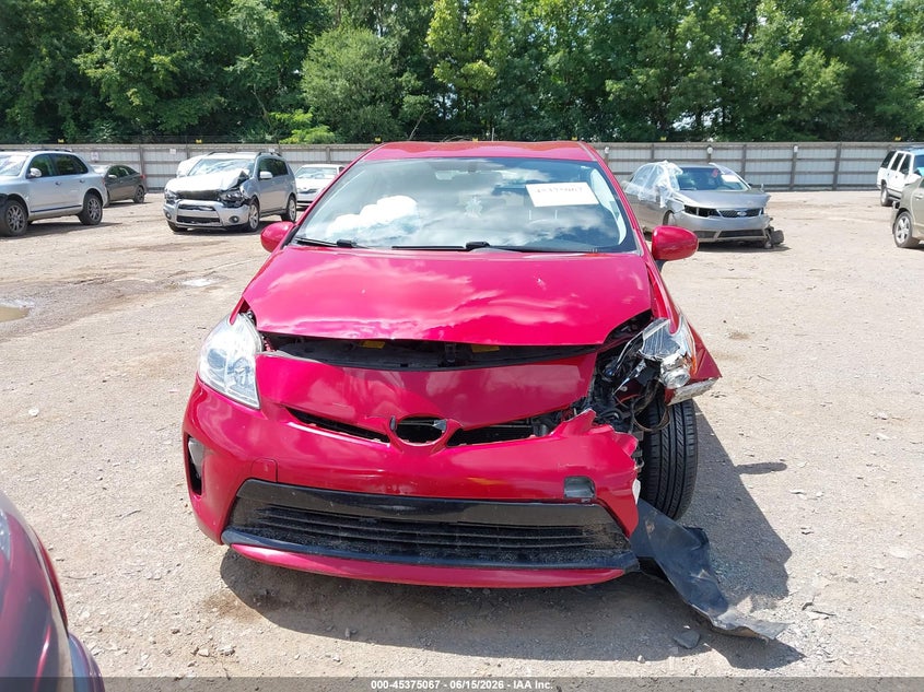 2015 Toyota Prius VIN JTDKN3DU2F0395929 IAAI salvage auction — FRONT END, Salvage (Tennessee), sold $700 on 2026-07-08 (photo 6)