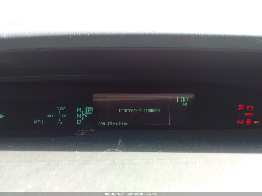 2015 Toyota Prius VIN JTDKN3DU2F0395929 IAAI salvage auction — FRONT END, Salvage (Tennessee), sold $700 on 2026-07-08 (photo 7)