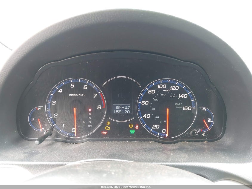 2007 Acura Tsx VIN JH4CL96877C010134 IAAI salvage auction — NORMAL WEAR, Original (Ohio), sold $325 on 2026-07-20 (photo 7)