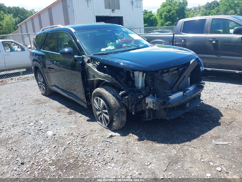 2025 Nissan Pathfinder VIN 5N1DR3CC5SC241189 IAAI salvage auction — FRONT END, Salvage Title, sold $13,100 on 2026-07-28 (photo 1)