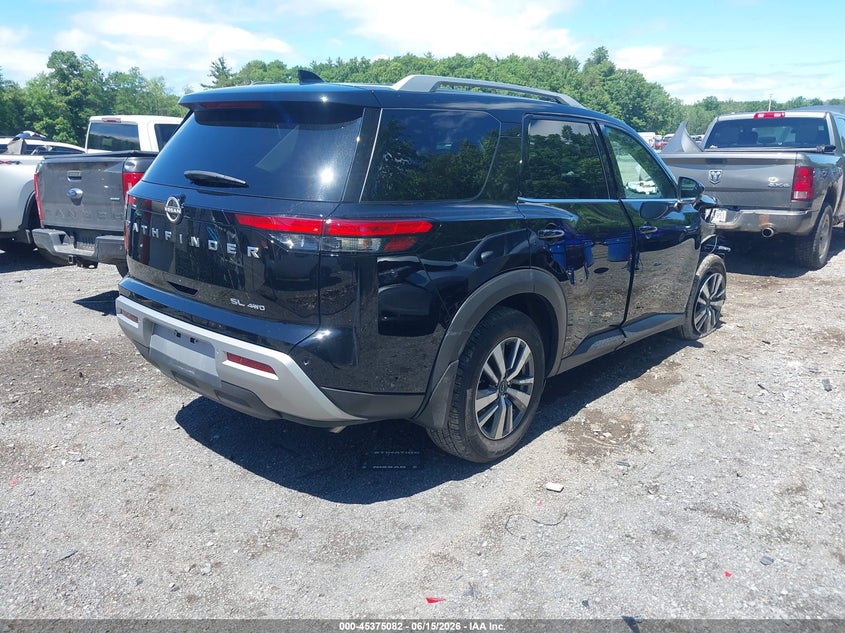 2025 Nissan Pathfinder VIN 5N1DR3CC5SC241189 IAAI salvage auction — FRONT END, Salvage Title, sold $13,100 on 2026-07-28 (photo 4)