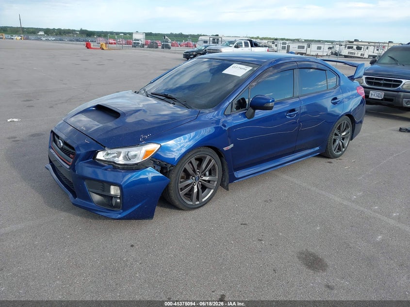 2015 Subaru Wrx sti VIN JF1VA2P60F9823837 IAAI salvage auction — SIDE, Salvage Title, sold $25 on 2026-08-01 (photo 2)
