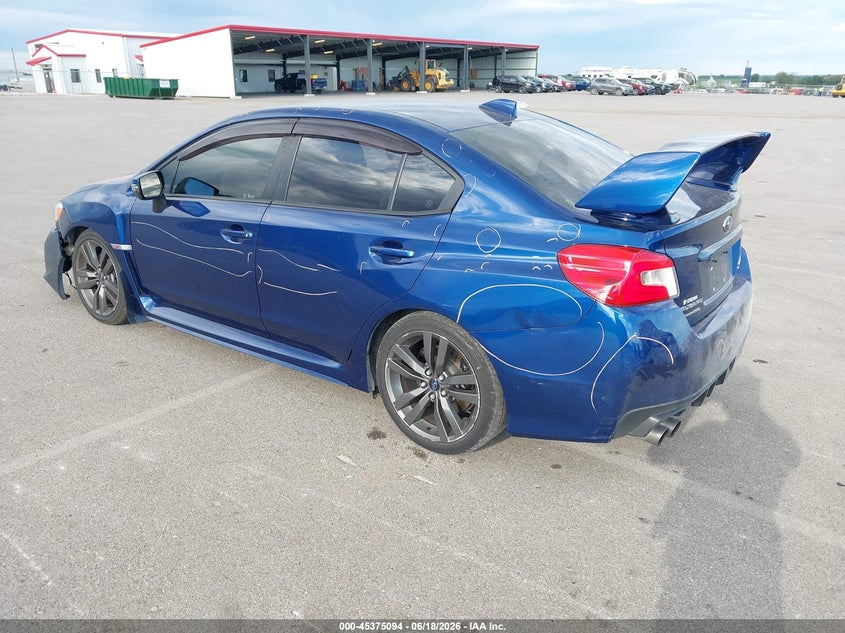 2015 Subaru Wrx sti VIN JF1VA2P60F9823837 IAAI salvage auction — SIDE, Salvage Title, sold $25 on 2026-08-01 (photo 3)