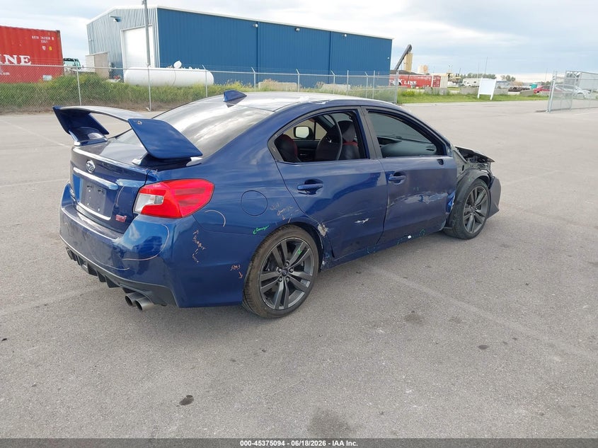 2015 Subaru Wrx sti VIN JF1VA2P60F9823837 IAAI salvage auction — SIDE, Salvage Title, sold $25 on 2026-08-01 (photo 4)