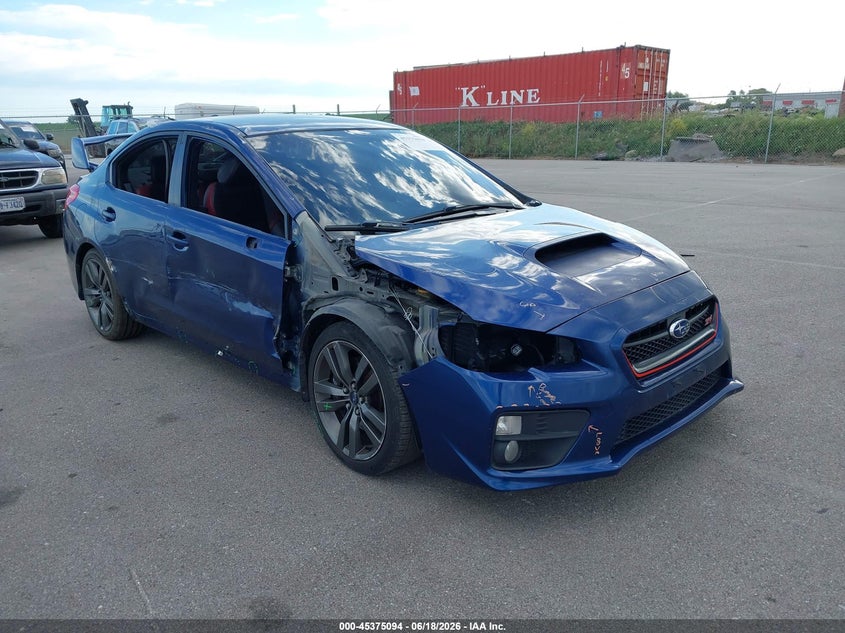 2015 Subaru Wrx sti VIN JF1VA2P60F9823837 IAAI salvage auction — SIDE, Salvage Title, sold $25 on 2026-08-01 (photo 6)