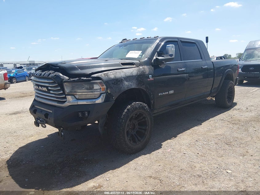 2022 Ram 2500 VIN 3C6UR5PL3NG117196 IAAI salvage auction — Burn Engine, Salvage (Texas), sold $13,600 on 2026-07-31 (photo 2)