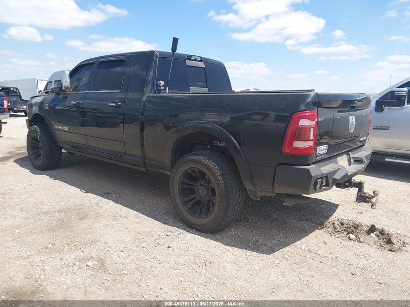 2022 Ram 2500 VIN 3C6UR5PL3NG117196 IAAI salvage auction — Burn Engine, Salvage (Texas), sold $13,600 on 2026-07-31 (photo 3)