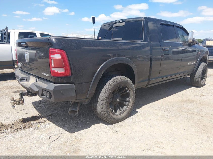 2022 Ram 2500 VIN 3C6UR5PL3NG117196 IAAI salvage auction — Burn Engine, Salvage (Texas), sold $13,600 on 2026-07-31 (photo 4)